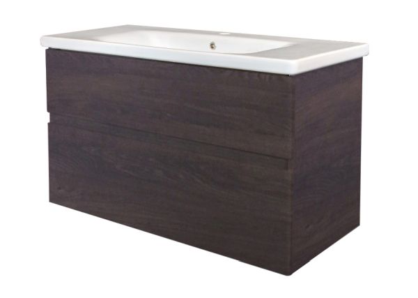 Best design quick greeploos meubel onderkast wastafel 80 cm dark brown