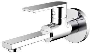 Best-design chrome "vinka" wand toiletkraan
