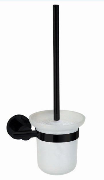 Best-design "nero" wand-toiletborstelhouder mat-zwart