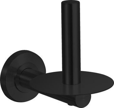 Best-design "nero" reserverolhouder (1 toiletrol) mat-zwart