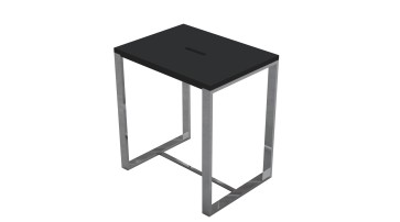 Best-design "faece-black" stoel "just-solid-steel" zwart