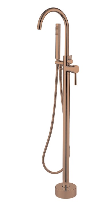 Best-design "dijon" vrijstaande badkraan h=119 cm sunny bronze