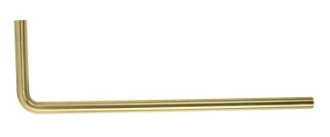 Best-design "nancy" vloerbuis 800x200x32 mm glans-goud