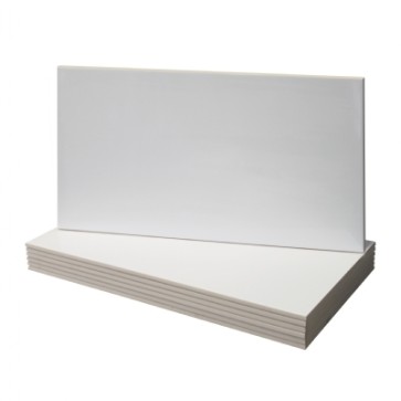 Tegels mat wit gerectificeerd 29,8x59,8cm