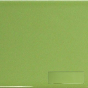 Tegels verde brillo 10,0x30,0