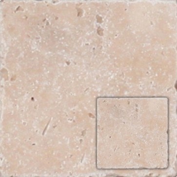 Natuursteen travertin chiaro 10,0x10,0