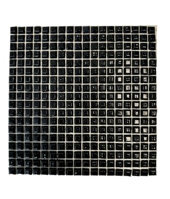 Mozaiek pr,012 corbone 2x2 cm 30,0x30,0