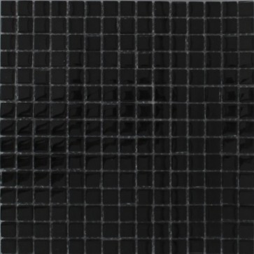 Mozaiek noche no.018 clear zwart 1,8x1,8x0,8