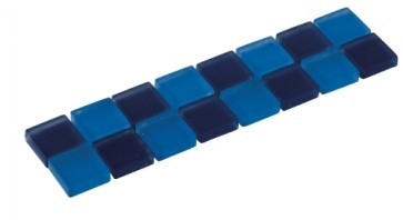 Listello silk blauw glas 4,8x19,5