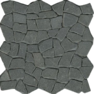 Mozaiek beachstone lava zwart 29,4x29,4