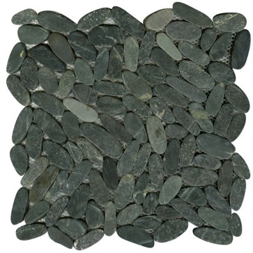 Mozaiek pebblestone black 29,4x29,4