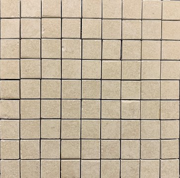 Mozaiek Travertin beige 3x3cm