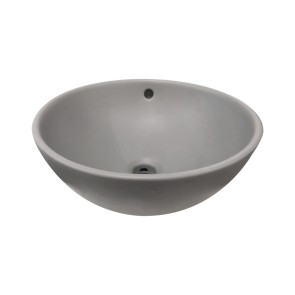 Best-design "ancona" opbouw-waskom mat-grijs diameter =38cm h=16cm