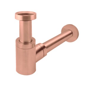 Best-design "lyon" mini-sifon 5/4" x 32 mm rosé-mat-goud