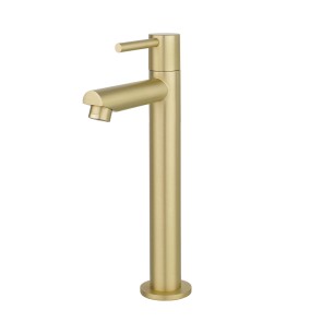 Best-design nancy "high-aquador" toiletkraan mat-goud