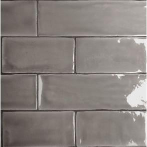 Tegels mayolica grey 7,5x30 cm