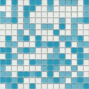 Mozaiek glas a11/32/33 lichtblauw 2,0x2,0x0,4 zwembad