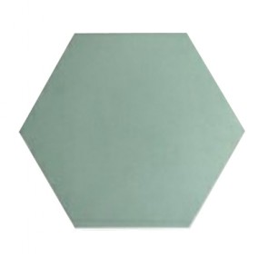 Tegels kashba u5527 lichtgroen hexagon 17x19,5cm