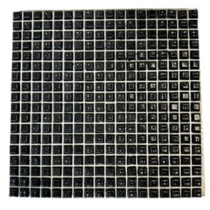 Mozaiek pr,011 carbone lux 2x2 cm 30,0x30,0