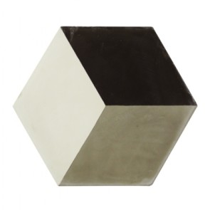 Tegels kashba hexagon decor 3 d 17x19,5cmx1,5