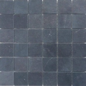 Natuursteen limestone dark mozaiek 5x5x1