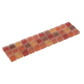 Listello mozaiek oranje mix 5,0x20,0
