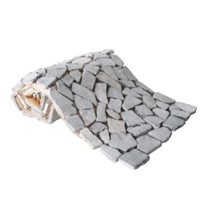 Mozaiek beachstone rol dark-grey 34,0x150,0