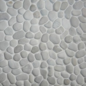 Mozaiek pebblestone wit 29,4x29,4