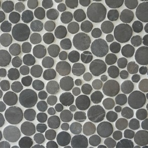 Mozaiek coinstone donker-grijs 29,4x29,4